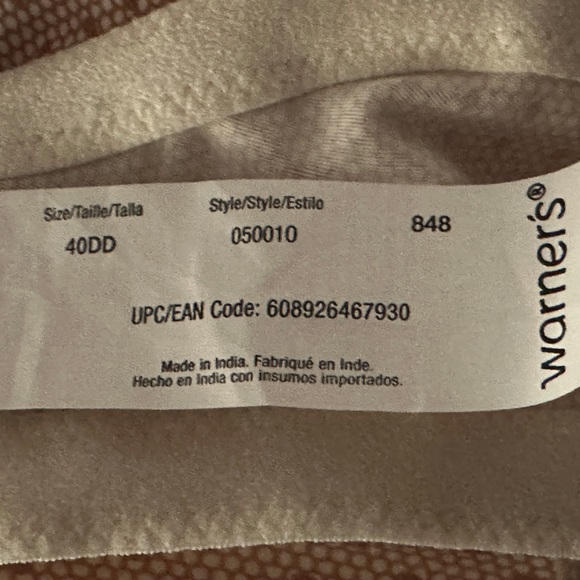 Olga Intimates by Warners Gentle Lift Underwire Bra NWT - Picture 10 of 12